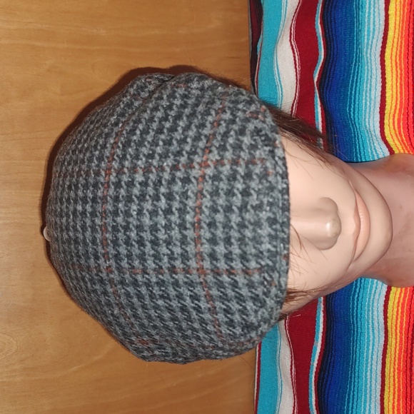 Vtg Jonathan Richard Ireland Jameson Irish Whiskey Newspaper Cabbie Hat Cap S - Picture 5 of 8